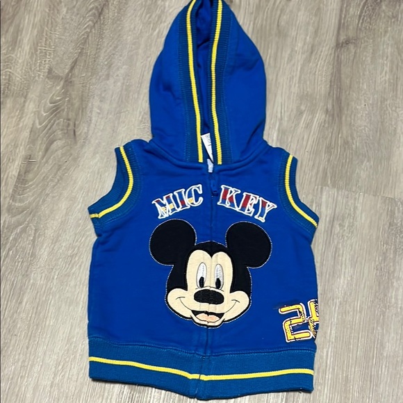 Disney Mickey Mouse Blue Kids Hoodie - Picture 1 of 1